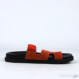 Hermes Chypre Sandal Calfskin Brown - Photo 3