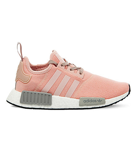 Adidas NMD R1 Runner Vapor Pink Light Onix Grey Offspring [ REAL BOOST CUSHIONING ]