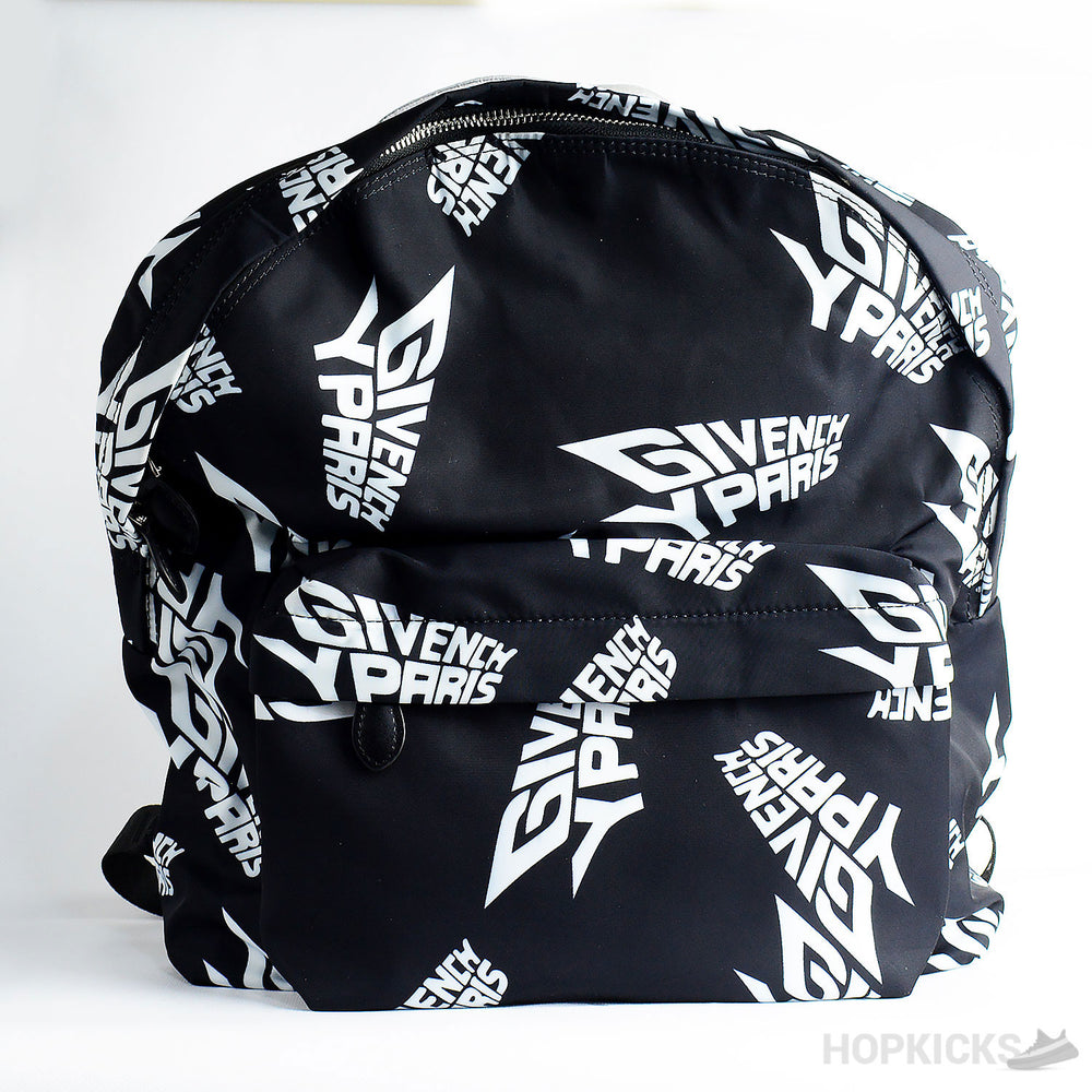 Givenchy Black and White Urban Backpack