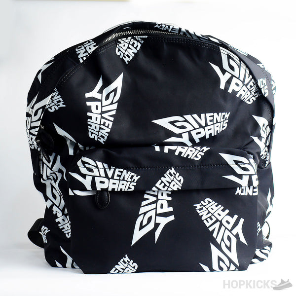 Givenchy Black and White Urban Backpack