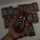 a bathing ape Bape Red Iphone Covers (Glows in Dark) - Photo 2