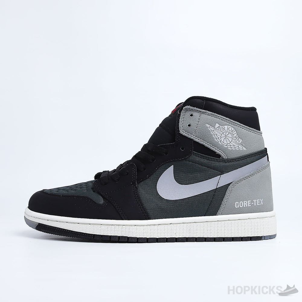 Air Jordan 1 Retro Hi Element Gore-Tex Black Particle Grey (Premium Batch)