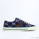 Gucci Tennis 1977 Sneaker Blue White - Photo 5
