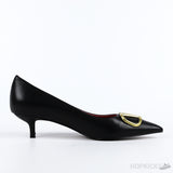 Valentino Garavani VLOGO Leather Ballet Flats (Premium Batch) - Photo 3