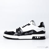 Louis Vuitton Trainer 54 Black White (Dot Perfect) - Photo 1