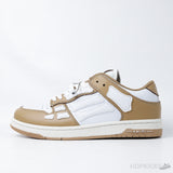 Amiri Skel Top Low 'Brown White' (Premium Plus Batch) - Photo 1