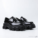 Prada Monolith Black Loafers (Dot Perfect) - Photo 7