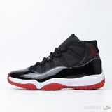 Air Jordan 11 Retro Black True Red White - Photo 1