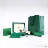 Luxury Watch Oyster Perpetual 41 Green 124300 Clean Factory Swiss Original Movement - Photo 7