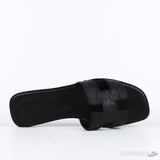 Hermes Oran Sandals Black (Premium Batch) - Photo 4