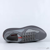 Prada America's Cup Soft Rubber Gray Sneakers (Premium Plus Batch) - Photo 5