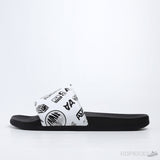 Adilette Cloud White Core Black Slides - Photo 1