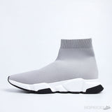Bale*ciaga Speed Graffiti Gray White Black - Photo 5