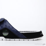 Air Jordan Hydro 13 Retro Midnight Navy Blue Black Slides - Photo 7