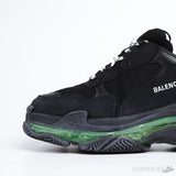 Bale*ciaga Triple S Black Green (Dot Perfect) - Photo 8