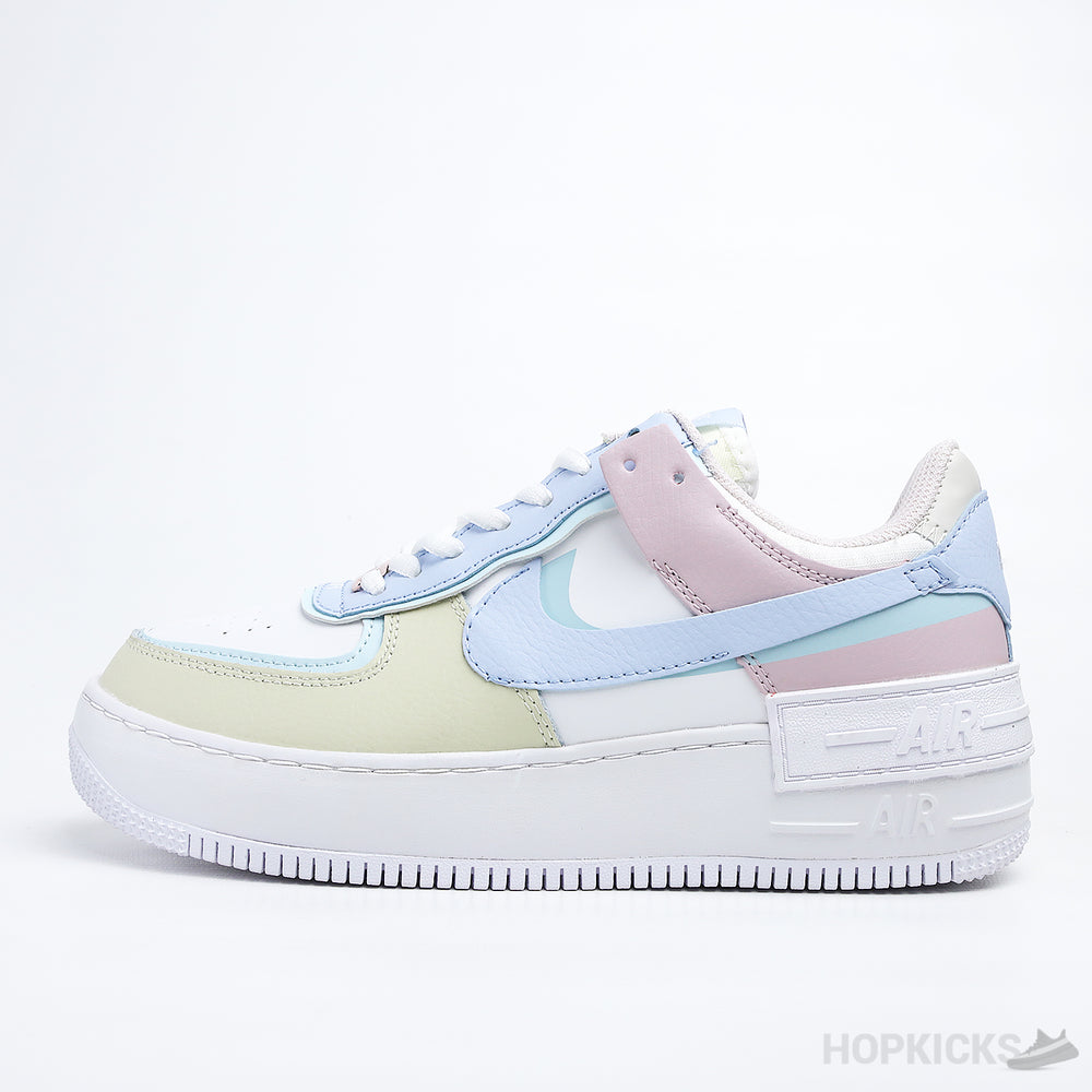 Air Force 1 Low Shadow White Hydrogen Blue (Premium Plus Batch)