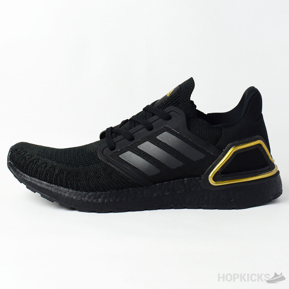 Ultra Boost 20 Core Black Gold Metallic (Real Boost)