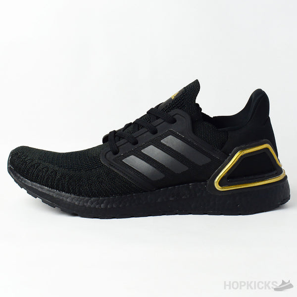Ultra Boost 20 Core Black Gold Metallic (Real Boost)