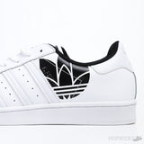 Superstar White Black Trefoil - Photo 8