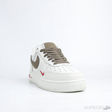 Air Force 1 Low Id White Brown Red (Premium Batch) - Photo 2