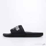 Adilette Core Black White Slides - Photo 1