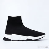Bale*ciaga Speed Graffiti Trainer Black White - Photo 5