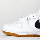 SB Dunk Low Orange Label White Black - Photo 8