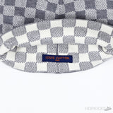 Louis Vuitton Hat, Scarf Set White and Grey - Photo 7