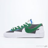 Blazer Low Sacai Medium Grey Classic Green - Photo 1
