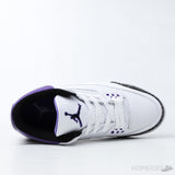 Air Jordan 3 Retro Dark Iris (Dot Perfect) - Photo 4