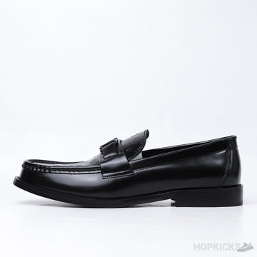 LV Major Loafer Black Embossed Pattern (Dot Perfect)