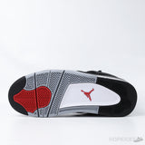 Air Jordan 4 'Black Canvas' (Dot Perfect) - Photo 5