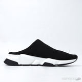 Bale*ciaga Speed Mule Black White (Dot Perfect) - Photo 3