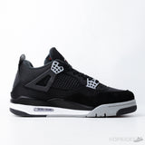 Air Jordan 4 Retro Black Canvas (Premium Plus Batch) - Photo 3