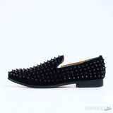 CL Black Dandelion Spikes Loafer - Photo 1