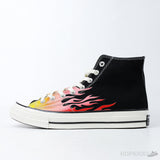 Converse Chuck Taylor All-Star 70 Hi Archive Print Flames (Dot Perfect) - Photo 1