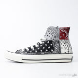 Converse Chuck Taylor All-Star 70 Hi Offspring Paisley Black - Photo 1