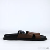 Hermes Chypre Sandal Brown / Blue - Photo 3