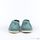 Loro Piana Sea Green Summer Charm Loafer (Premium Batch) - Photo 6