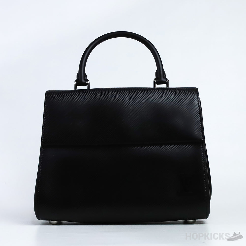 L*V Cluny Mini Black Epi Leather Bag
