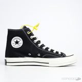 Converse All-Star 1970s High Heritage Court Canvas Black - Photo 3
