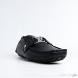 LV Black Monte Carlo Moccasin Driving Loafer - Photo 2