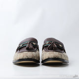 Gucci GG Web-stripe Tassel Loafers (Dot Perfect) - Photo 6