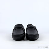 Balmain Logo-Plaque Calf Leather Loafers - Photo 6