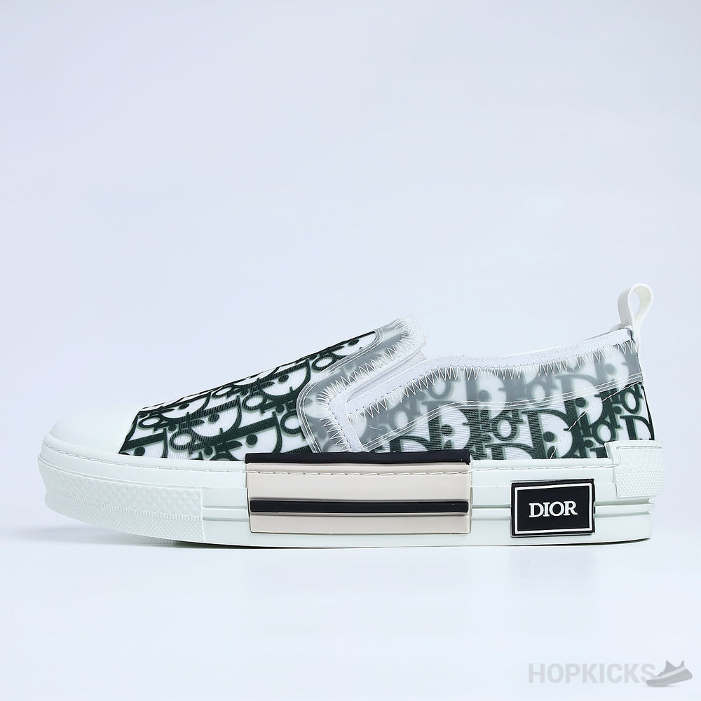 Dior And Shawn B23 Slip-On Logo Oblique Green