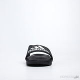 Adilette Core Black White Logo Slides - Photo 2