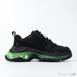 Bale*ciaga Triple S 'Black Green' (Dot Perfect) - Photo 3