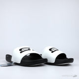 Skechers Hyper Burst Memory Foam Slide Black White - Photo 7