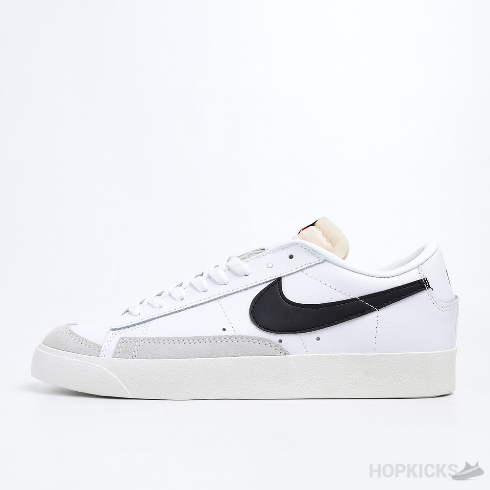 Blazer Low Platform White Black