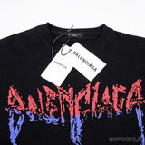 Bale*ciaga Batman Black T-Shirt - Photo 11